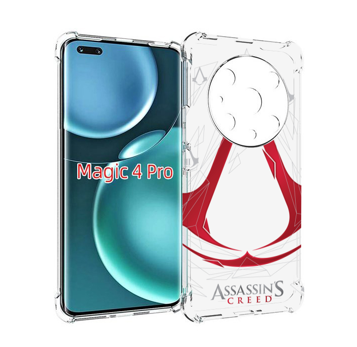 

Чехол MyPads ассасин-крид-знак для Honor Magic4 Pro, Прозрачный, Tocco