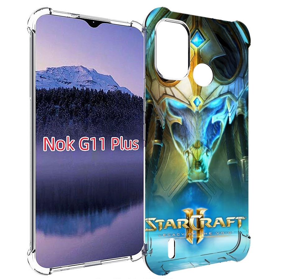 

Чехол MyPads StarCraft II Legacy of the Void для Nokia G11 Plus, Прозрачный, Tocco