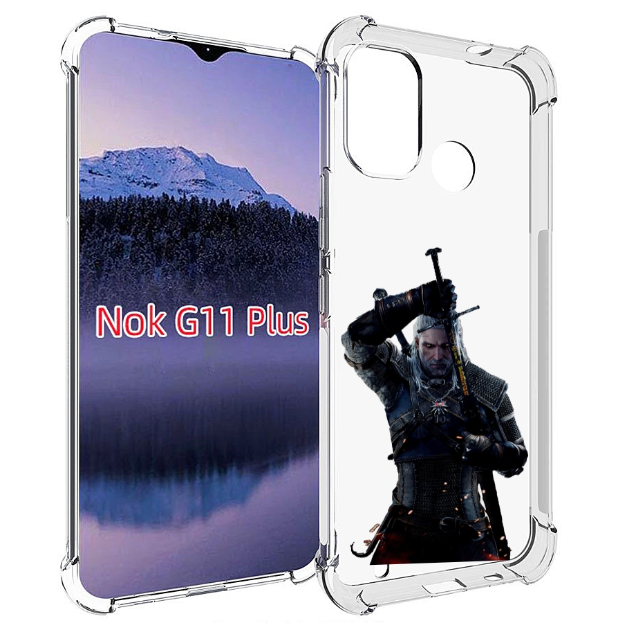 

Чехол MyPads The-Witcher-3-Ведьмак для Nokia G11 Plus, Прозрачный, Tocco