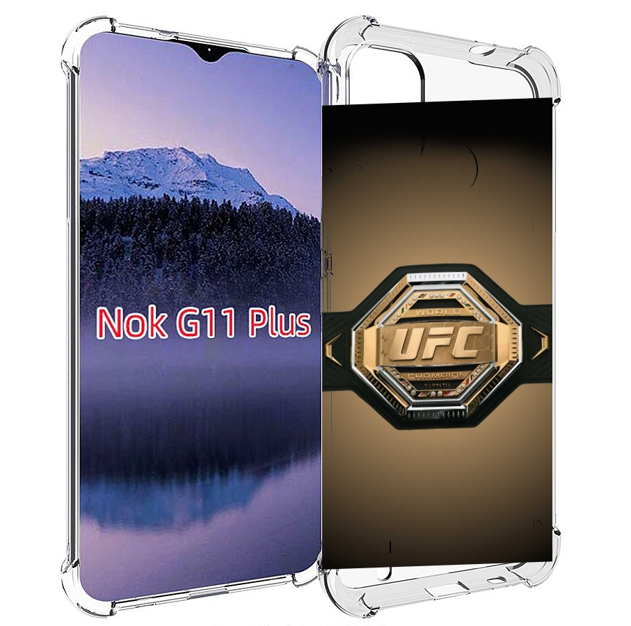 

Чехол MyPads UFC единоборства мужской для Nokia G11 Plus, Прозрачный, Tocco