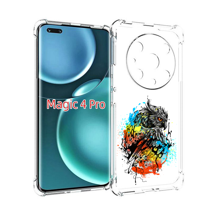 

Чехол MyPads Творческая сова для Honor Magic4 Pro, Прозрачный, Tocco