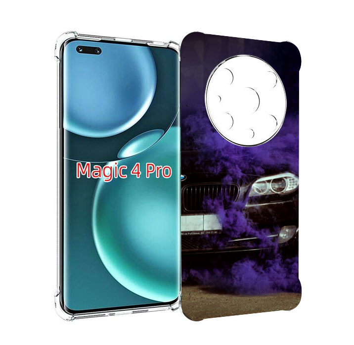 

Чехол MyPads бмв-с-фиолетовым-дымом мужской для Honor Magic4 Pro, Прозрачный, Tocco