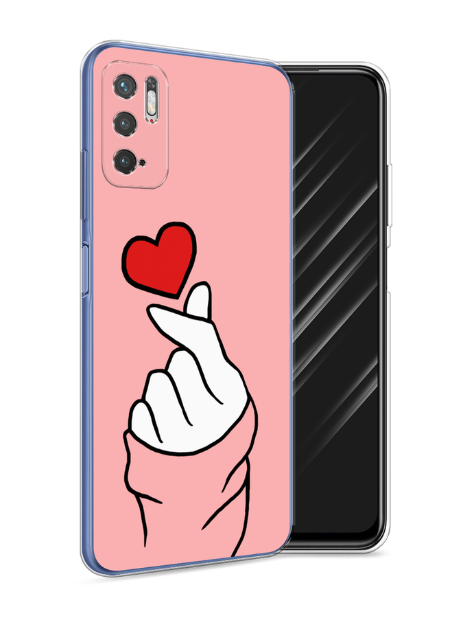 

Чехол Awog на Xiaomi Redmi Note 10T/Note 10 5G/M3 Pro "Милое сердечко", Разноцветный, 310750-7
