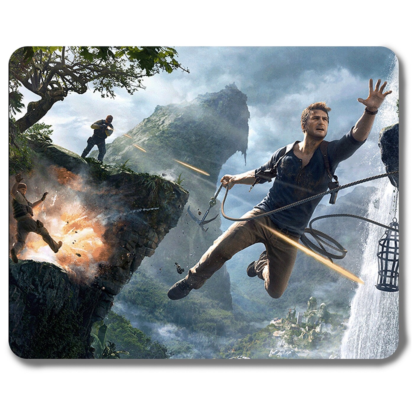 

Игровой коврик для мыши NoBrand Uncharted 4 - 4 (XJR730), Uncharted 4 - 4