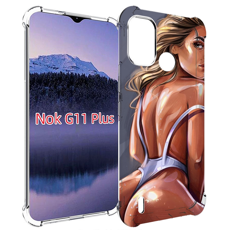 

Чехол MyPads craigos-art для Nokia G11 Plus, Прозрачный, Tocco