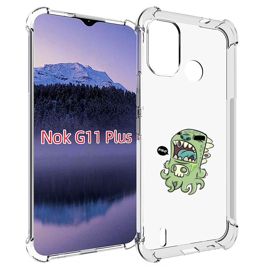 

Чехол MyPads crop для Nokia G11 Plus, Прозрачный, Tocco