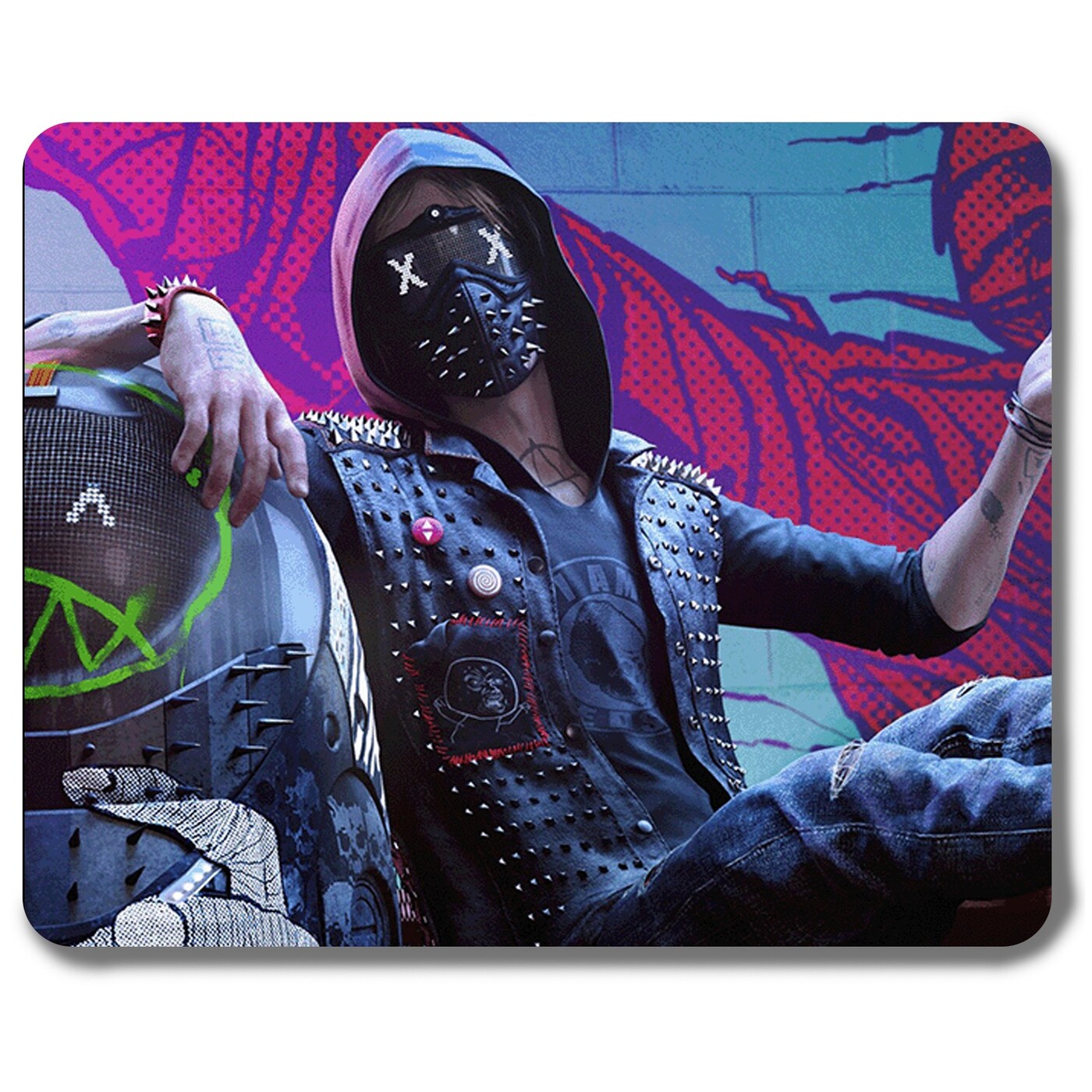 

Игровой коврик для мыши NoBrand watch dogs 2 - 4 (XJR739), watch dogs 2 - 4