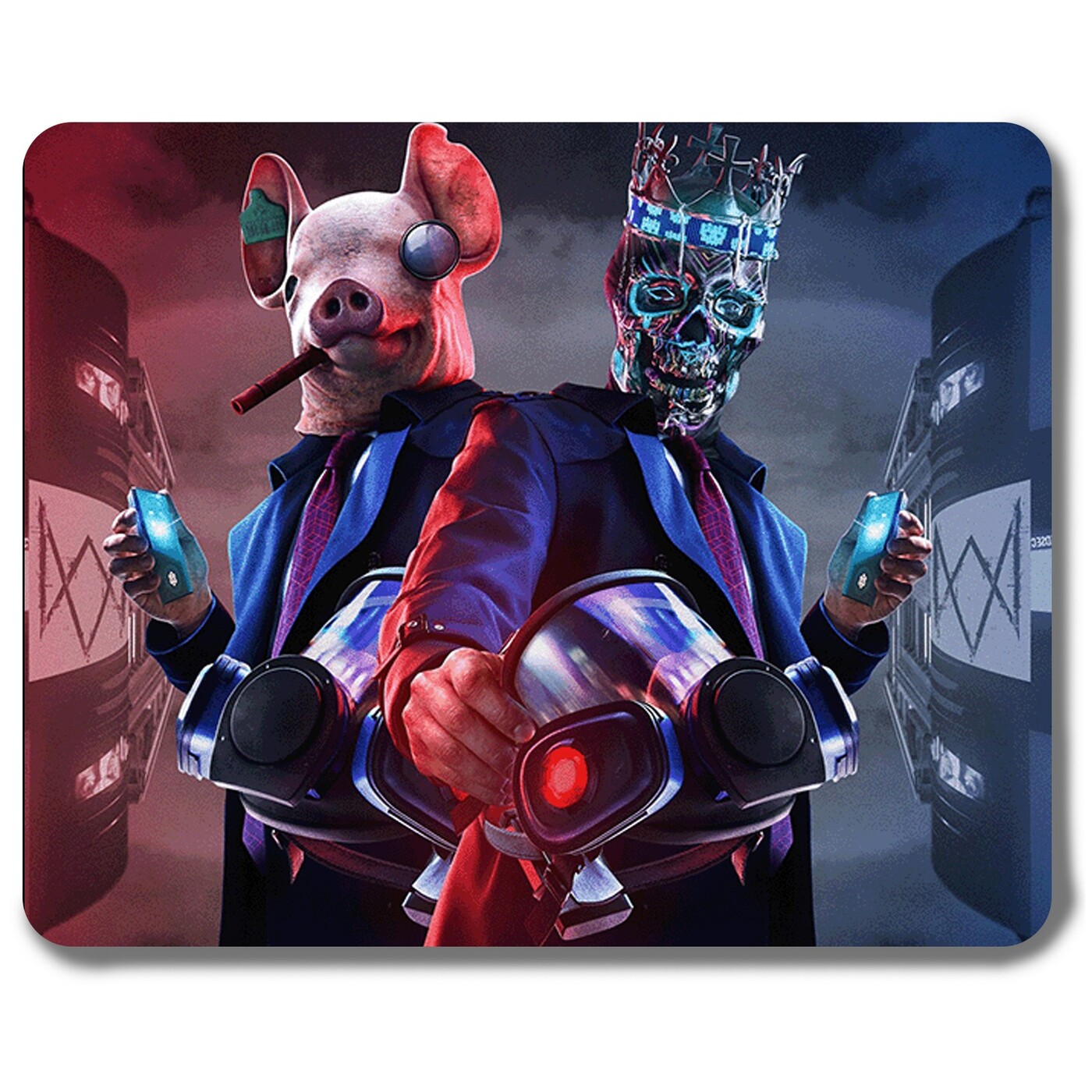 

Игровой коврик для мыши NoBrand watch dogs legion - 8 (XJR741), watch dogs legion - 8