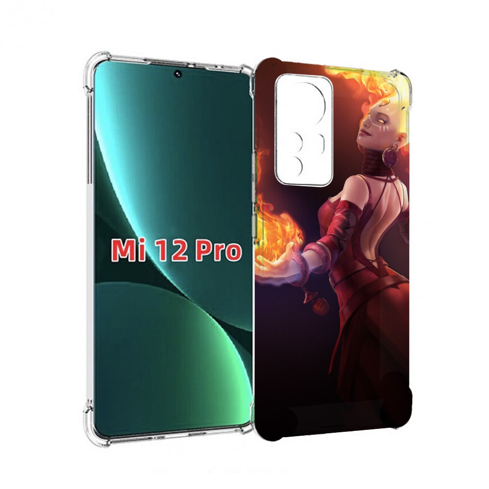 

Чехол MyPads dota 2 Lina для Xiaomi 12S Pro, Прозрачный, Tocco