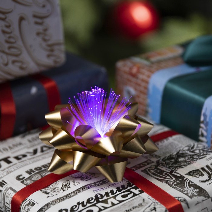 

Световое панно Luazon Lighting Бант-звезда 7706001 разноцветный/RGB, Бант-звезда