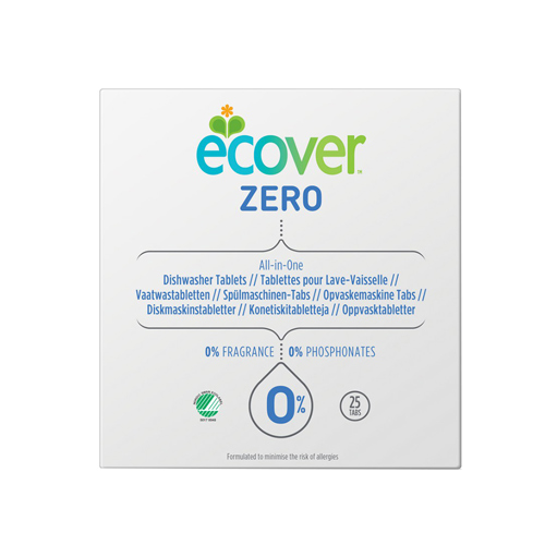 фото Таблетки для посудомоечных машин "zero" ecover 25 шт.