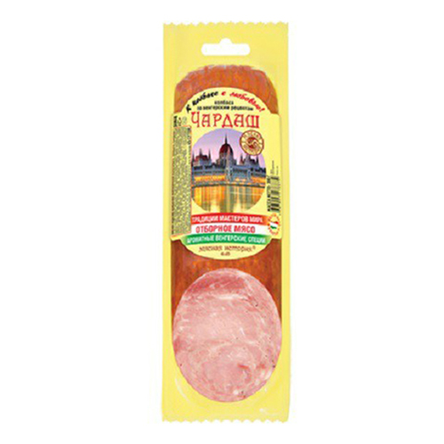 

Колбаса полукопченая Мясная История Чардаш