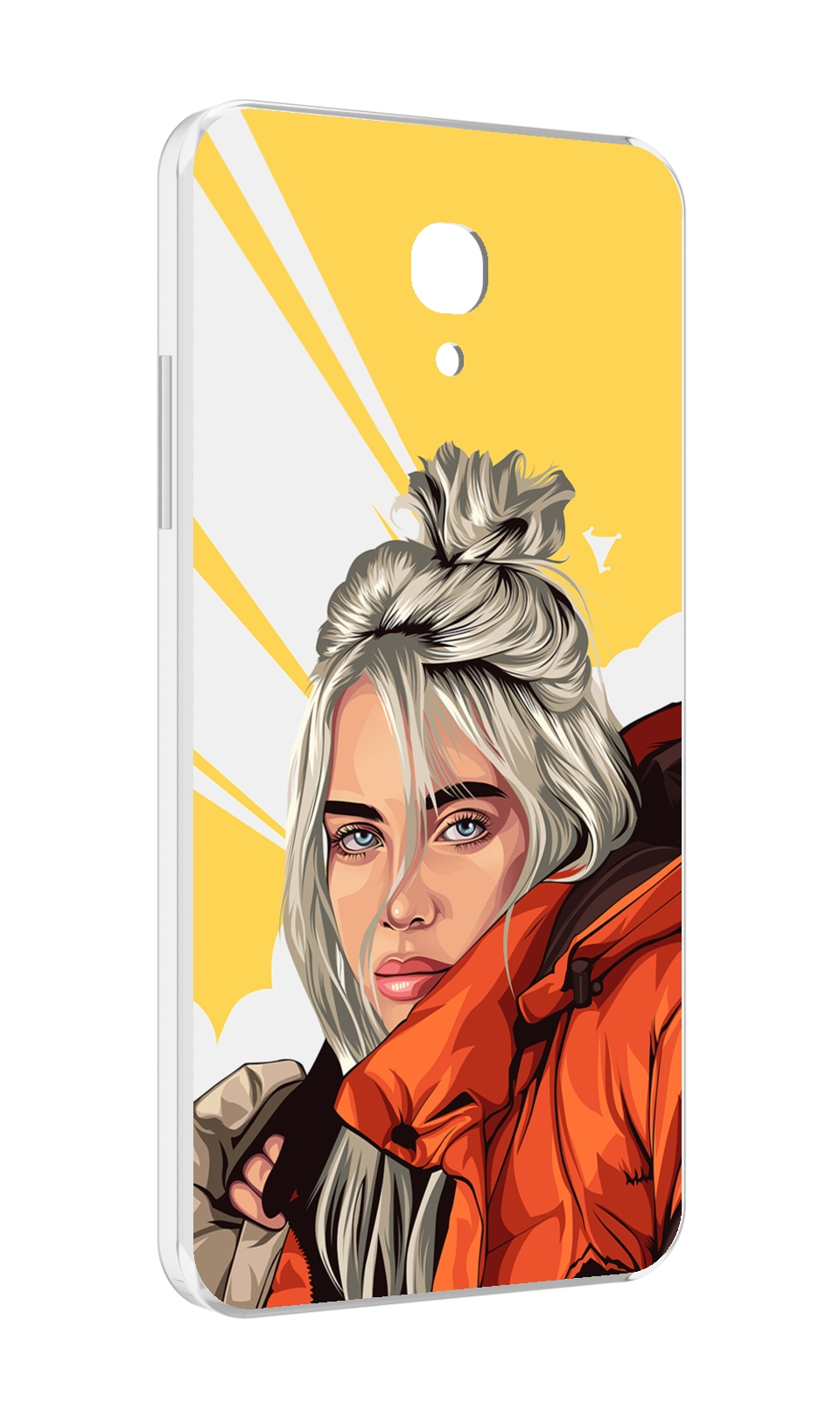 

Чехол MyPads билли-айлиш-в-куртке для Lenovo Vibe P2 5.5 (P2a42), Прозрачный, Tocco