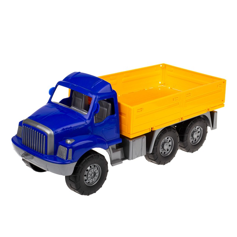 

0466/синий Большая машина "Магирус" бортовая №1, 50 см, Colorplast