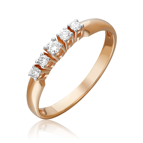 

Кольцо из золота р.  PLATINA jewelry 01-0289-00-101-1110-30, бриллиант, 01-0289-00-101-1110-30