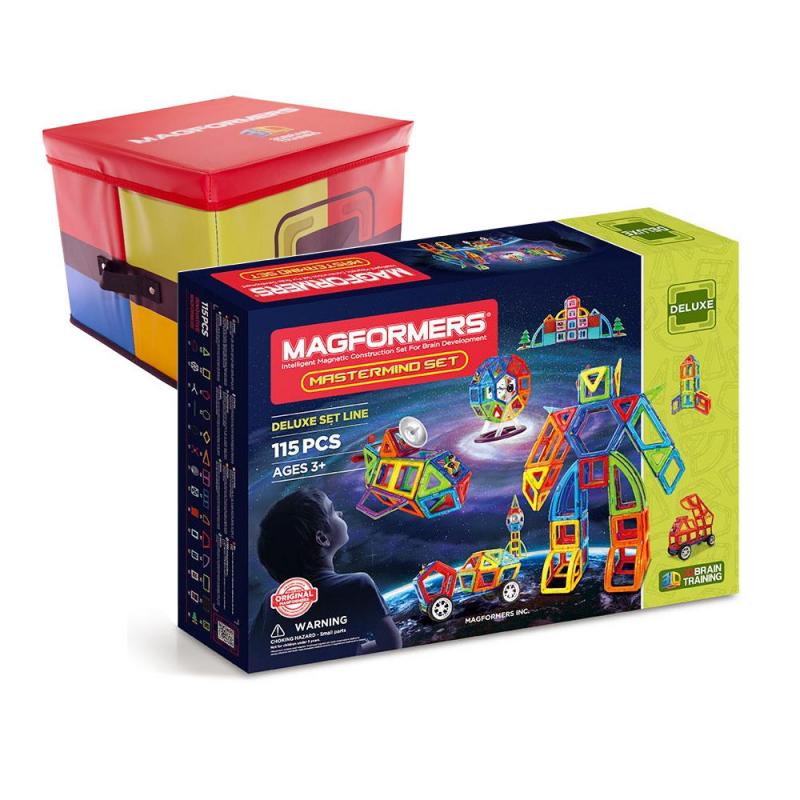 

Магнитный конструктор Magformers Mastermind Set + Box, 116 деталей