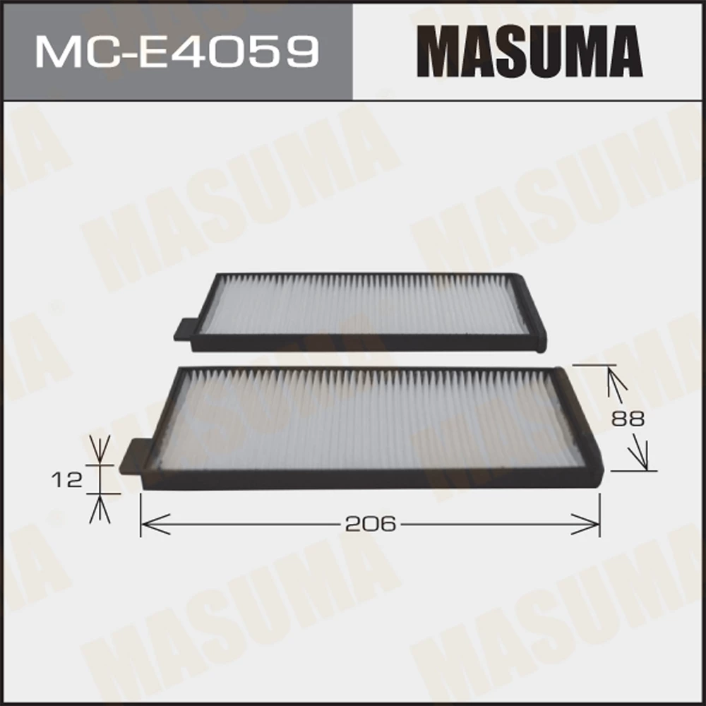 

Фильтр салона Masuma MC-E4059, Masuma