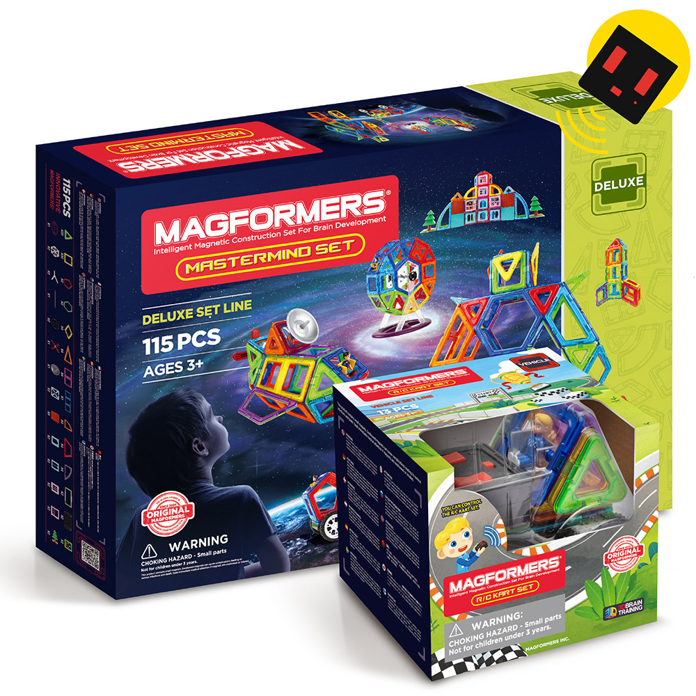 

Magformers Mastermind + R/C Kart Set