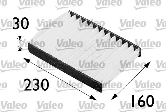 

Фильтр воздушный салона Valeo 698255