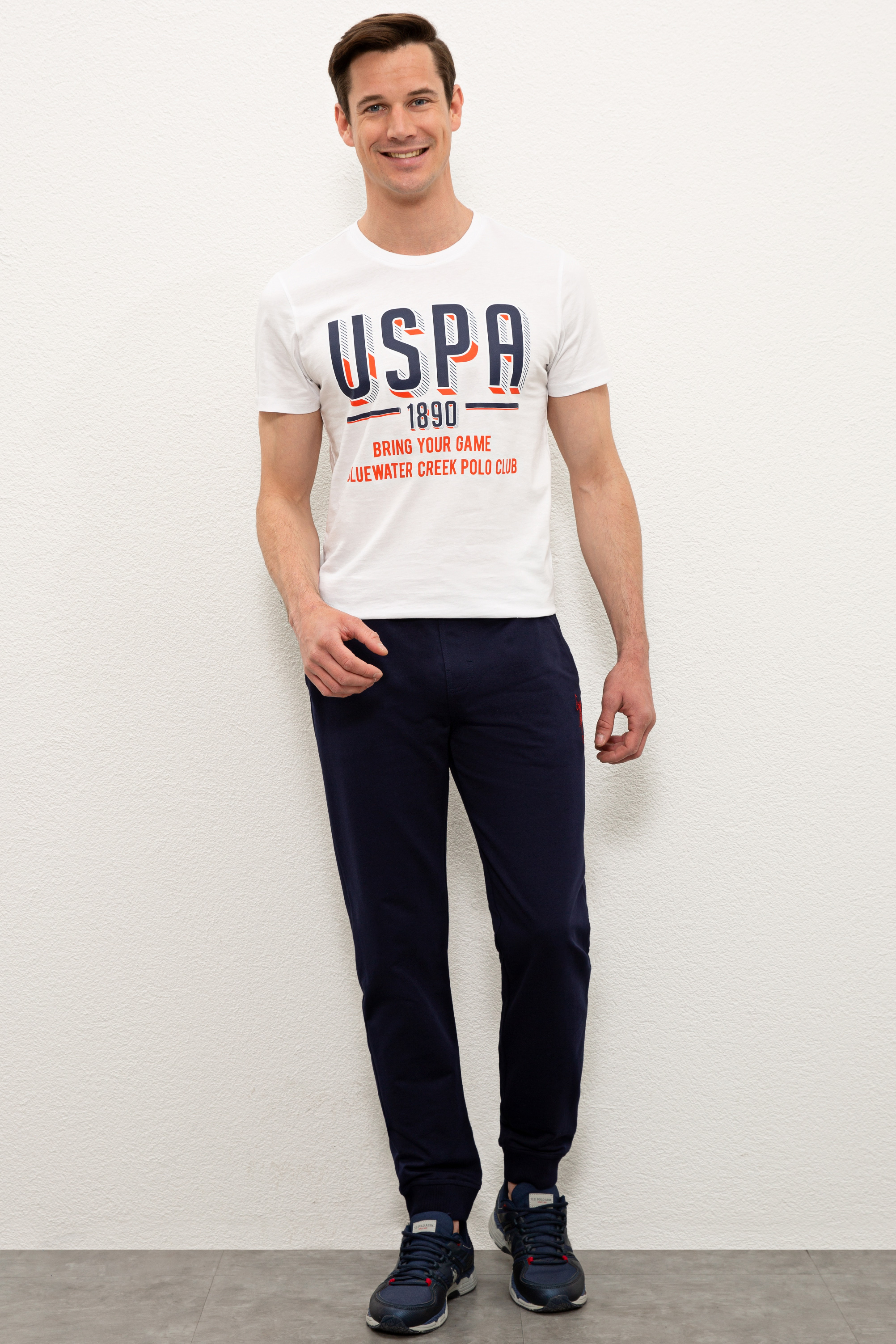

Спортивные брюки мужские U.S. POLO Assn. G081SZ0OP0RAYMONDIY021 синие L, G081SZ0OP0RAYMONDIY021