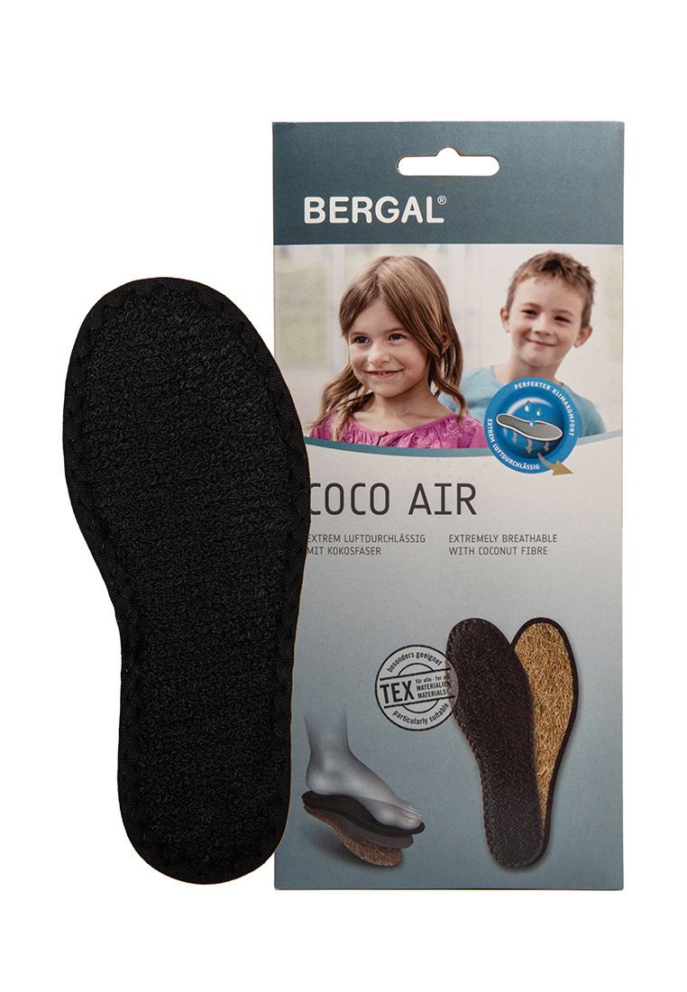 фото Стельки детские из кокосового волокна bergal coco air 24