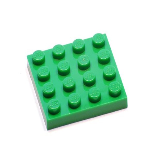 

Деталь LEGO 4243821 Плитка 4X4 зеленая 50 шт.