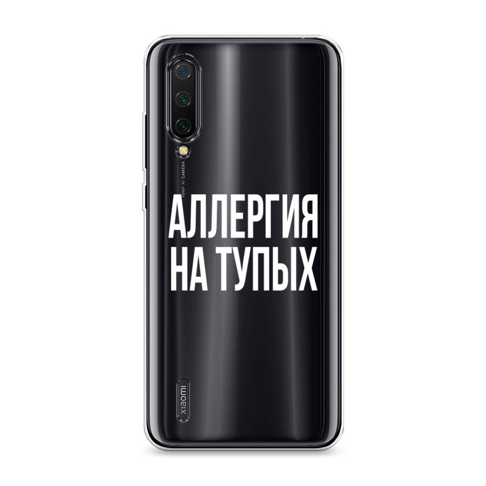 

Чехол Awog на Xiaomi Mi CC9 "Аллергия на тупых", Разноцветный, 36150-6