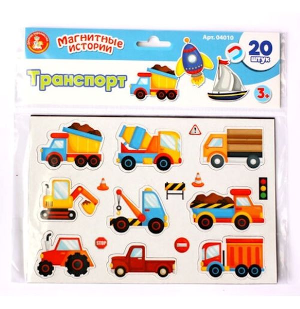 

Магниты Десятое Королевство "Транспорт" Серия Магнитные истории (4010)