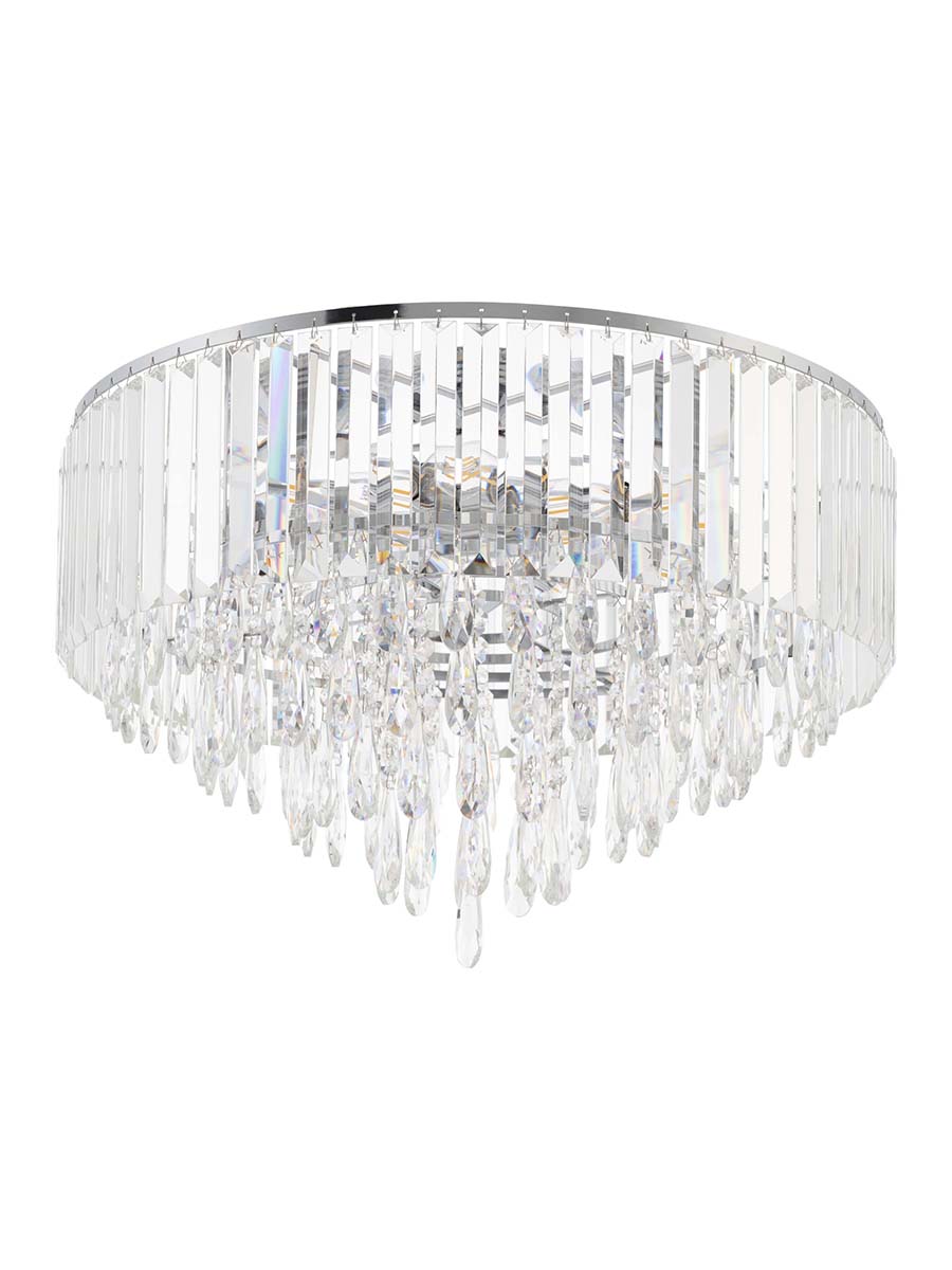 

Люстра потолочная Arte Perfetto Luce 333701661040570CR 10хE14х40W, 3337.0166.10.40.570.CR
