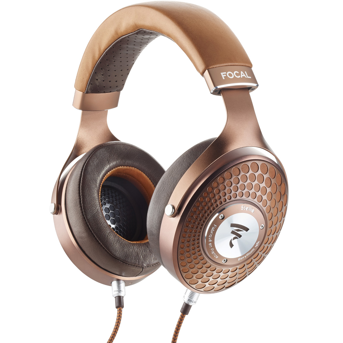 

Проводные наушники Focal Headphones Stellia Brown, Headphones Stellia