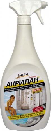

Средство Акрилан для очистки акриловых ванн