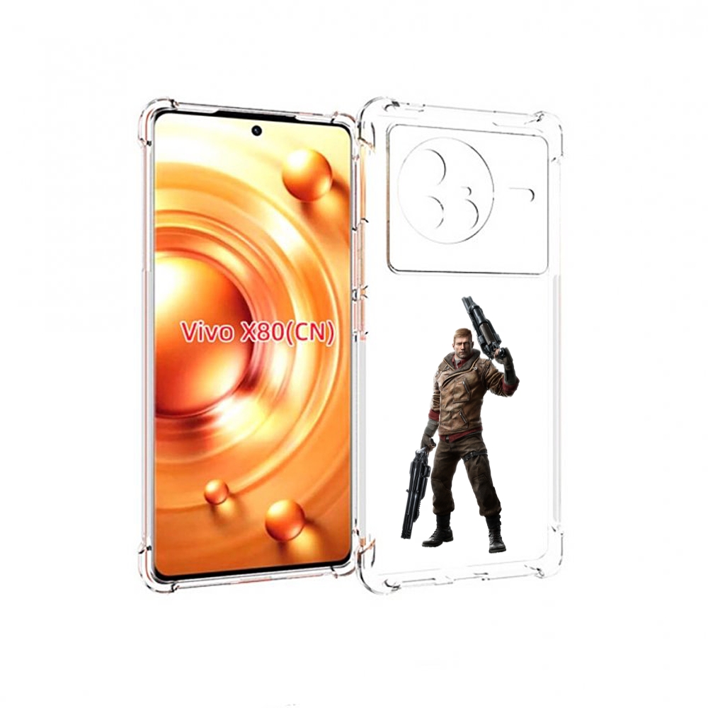 

Чехол Mypads Wolfenstein Для Vivo X80, Прозрачный, Tocco