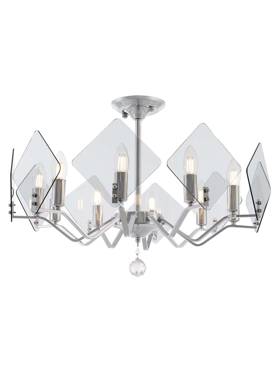 

Люстра на штанге Arte Perfetto Luce 3337014610600CR 10хE14х40W, 3337.0146.10.600.CR