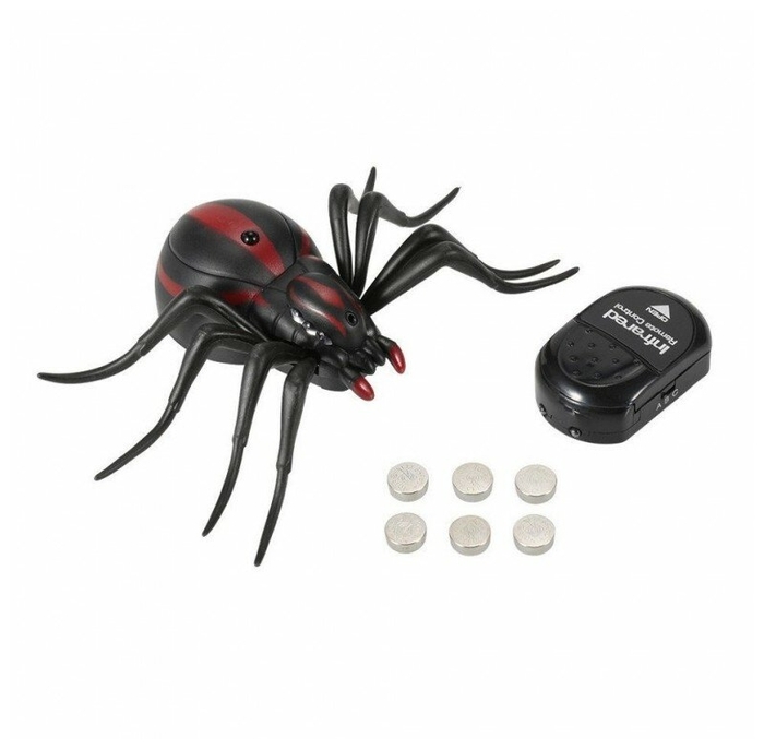 Игрушка на радиоуправлении Компания друзей Паук Тарантул, черный игрушка на радиоуправлении компания друзей паук тарантул