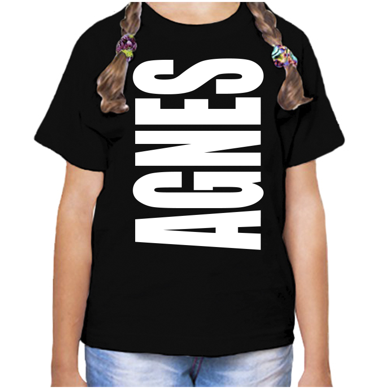 

Футболка девочке черная 34 р-р агнесс, Черный, fdd_agnes
