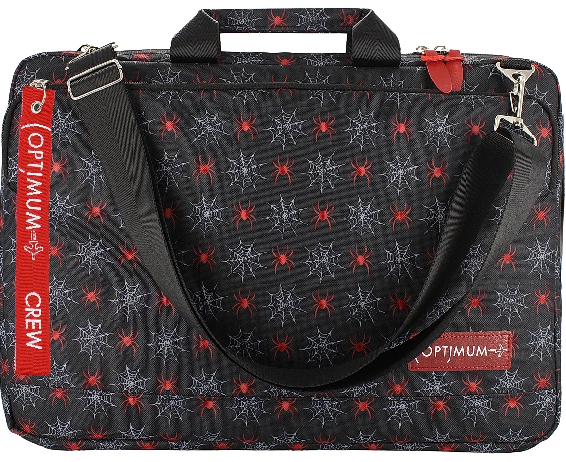 

Сумка для ноутбука унисекс Optimum Ultra 18" пауки, Разноцветный, Ultra