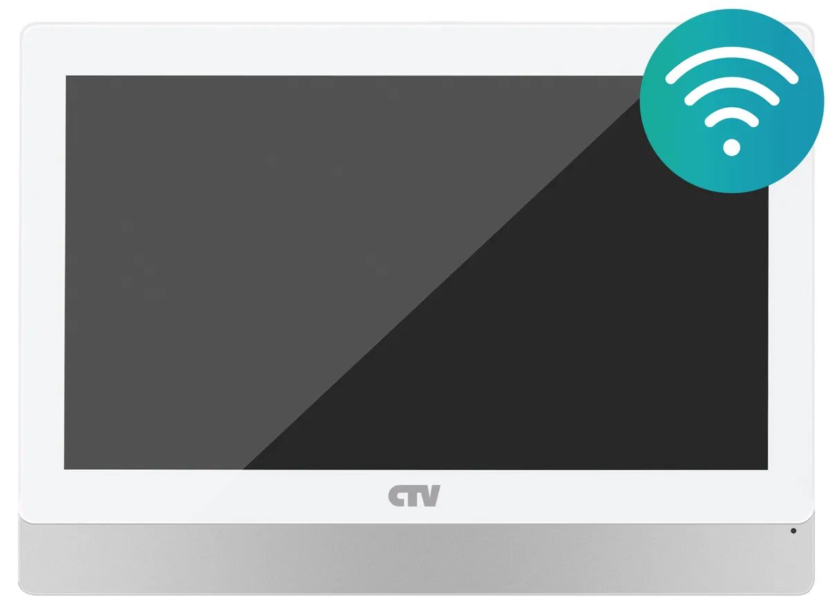 фото Монитор видеодомофона 9" wi-fi ctv-m5902 w белый