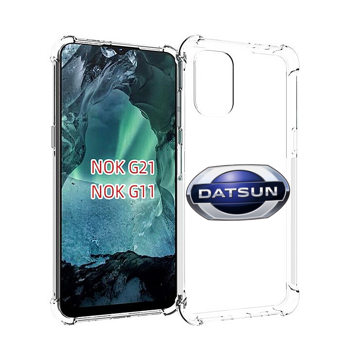 

Чехол Mypads Datsun Мужской Для Nokia G11/G21, Прозрачный, Tocco