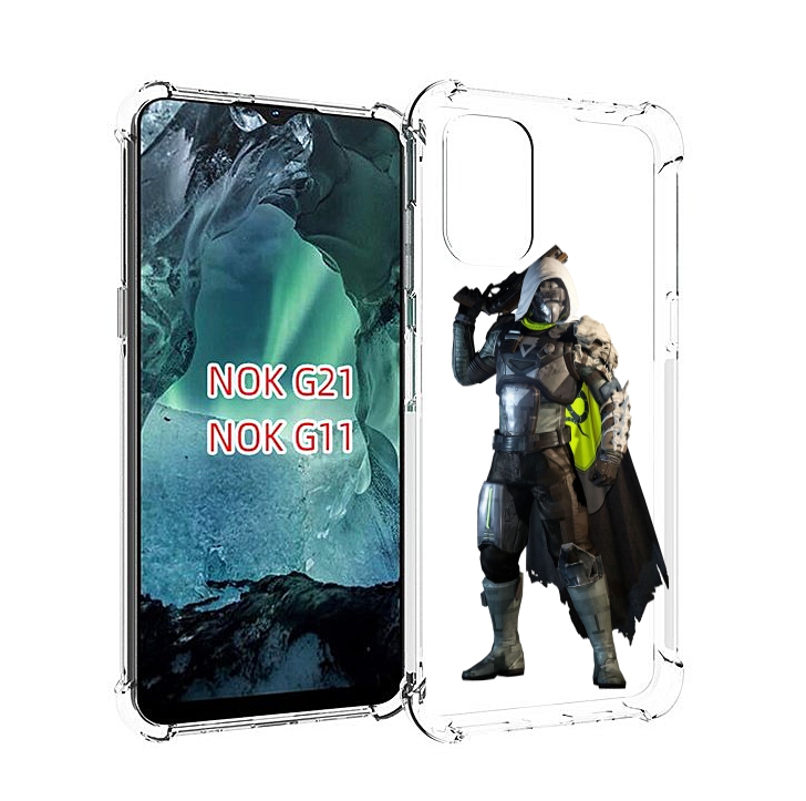 

Чехол Mypads Destiny-2-Hunter Для Nokia G11/G21, Прозрачный, Tocco