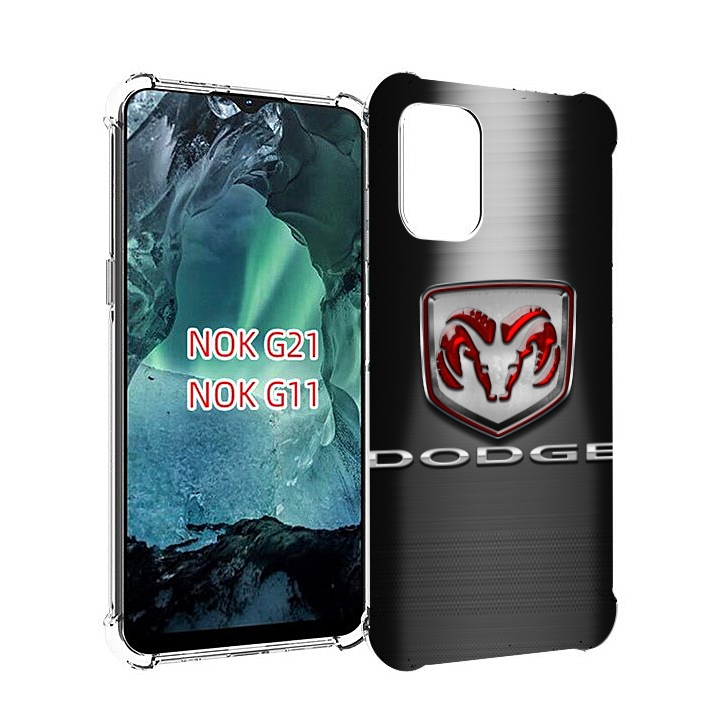 

Чехол Mypads Dodge 1 Мужской Для Nokia G11/G21, Прозрачный, Tocco