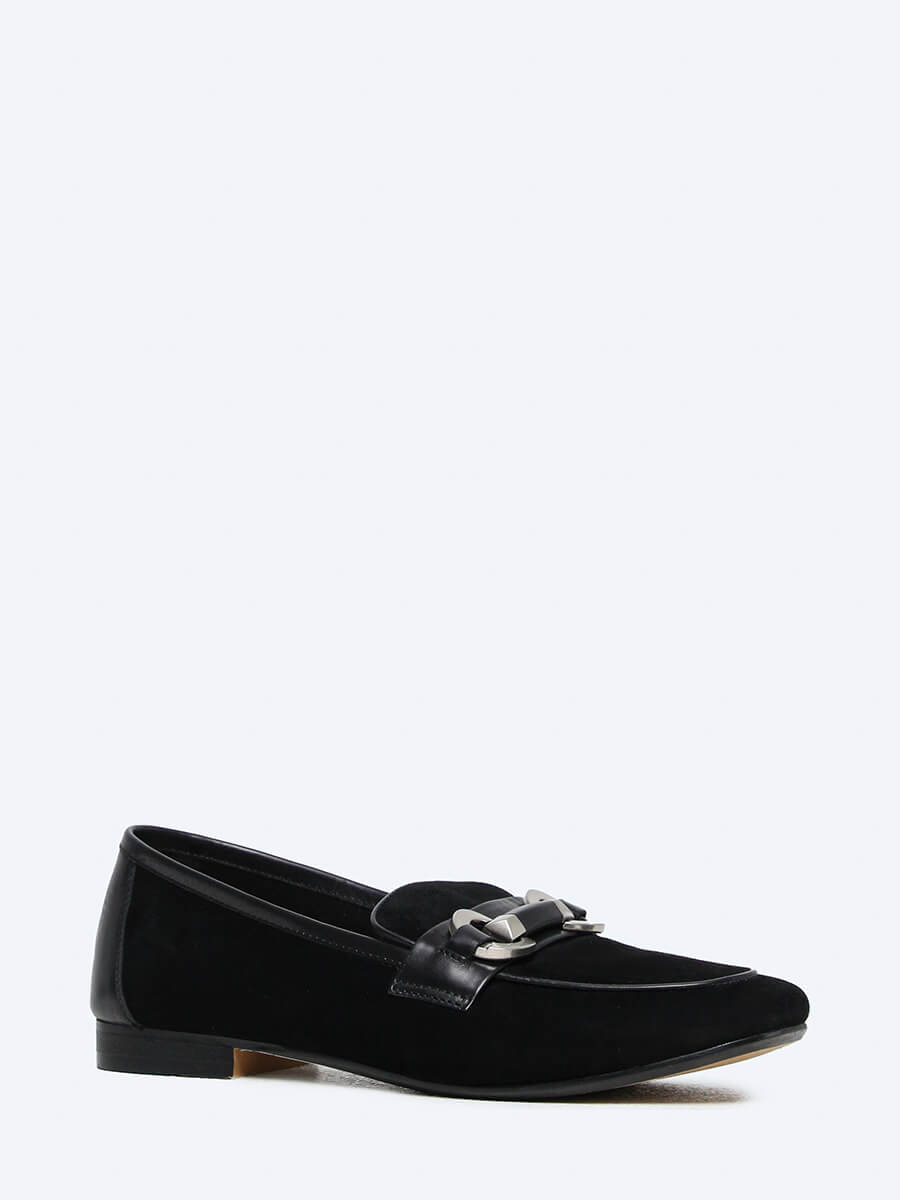 

Лоферы женские Vitacci 17VC056 черные 37 RU, Черный, 17VC056