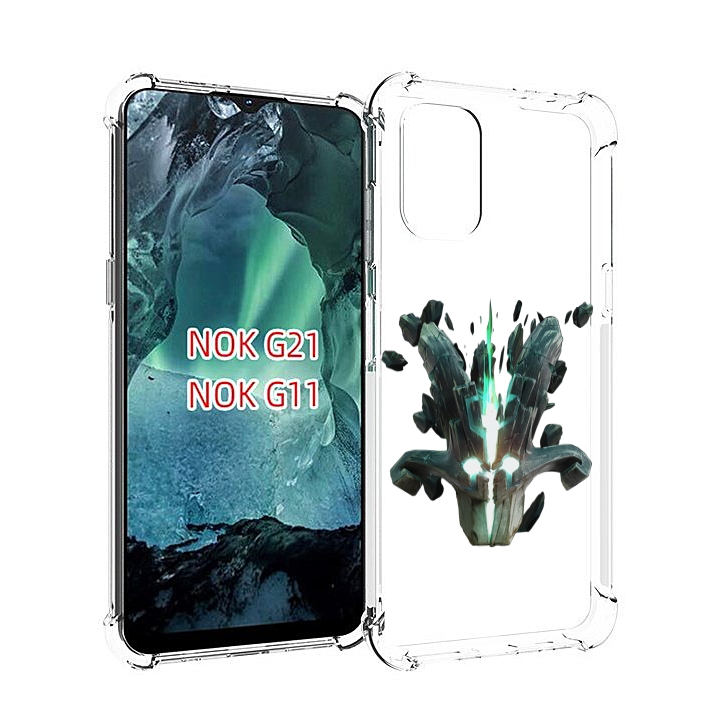 

Чехол Mypads Dota 2 Juggernaut Для Nokia G11/G21, Прозрачный, Tocco