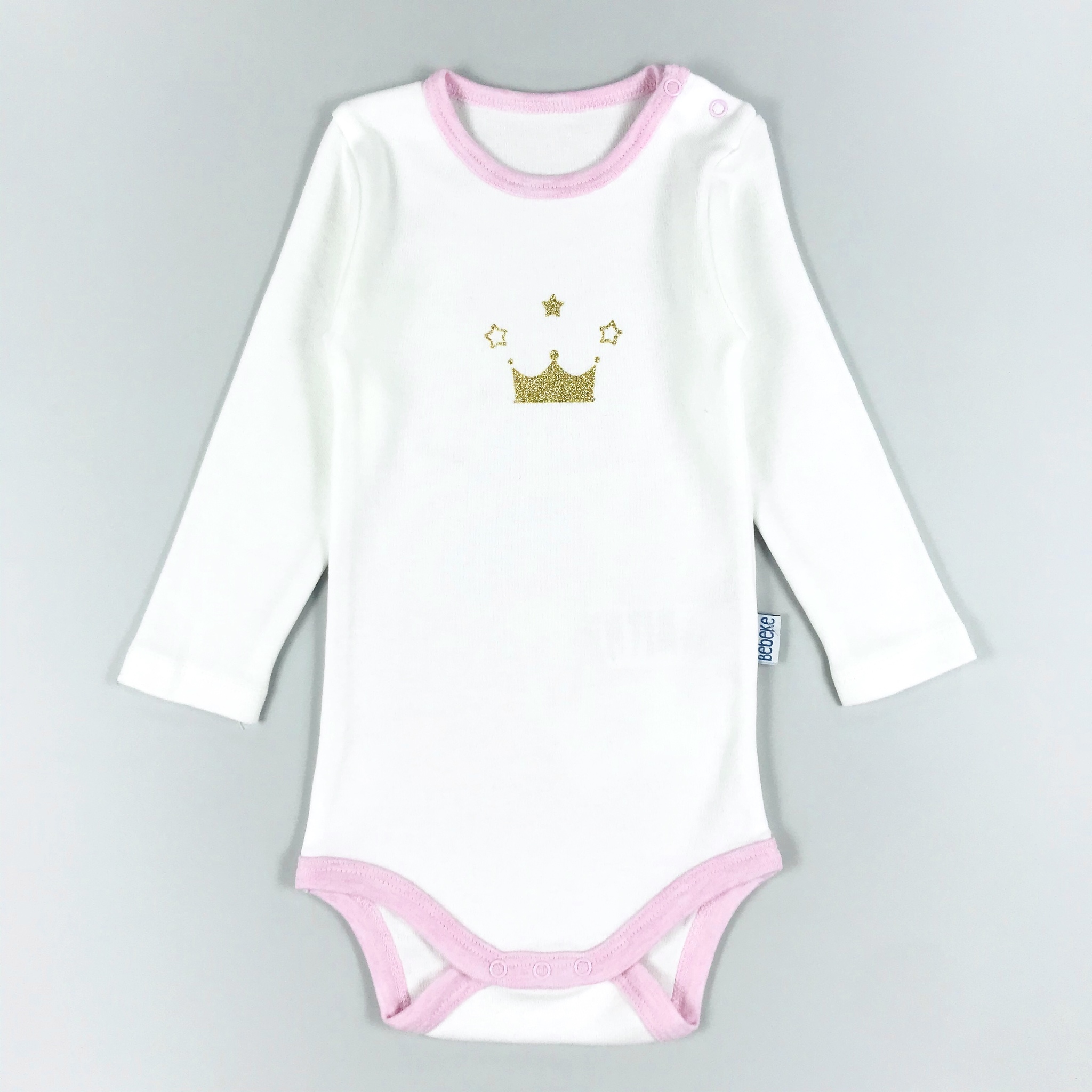 

Боди Bebeke Little princess белое р.92, 191061P2