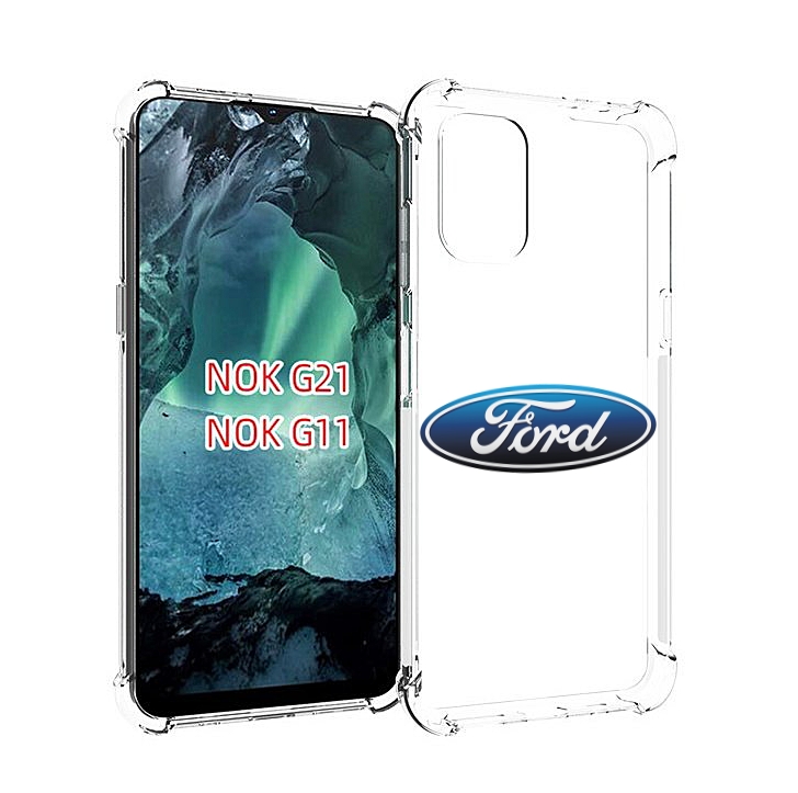 

Чехол Mypads Ford-3 Мужской Для Nokia G11/G21, Прозрачный, Tocco