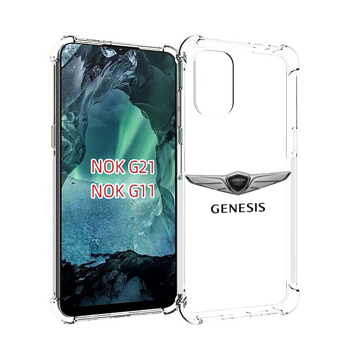 

Чехол Mypads Genesis-3 Мужской Для Nokia G11/G21, Прозрачный, Tocco