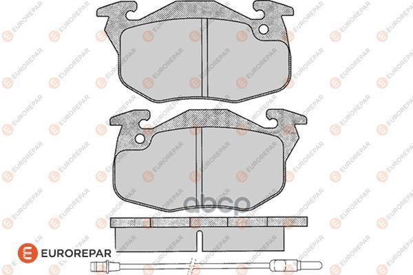 

Тормозные колодки EUROREPAR 1617247780