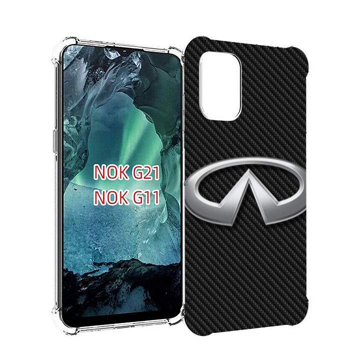 

Чехол Mypads Infiniti 2 Мужской Для Nokia G11/G21, Прозрачный, Tocco