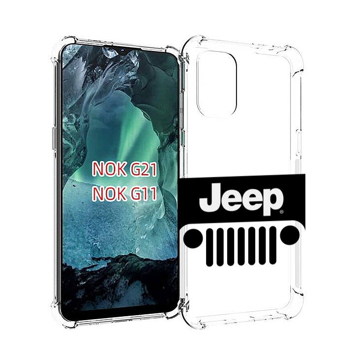 

Чехол Mypads Jeep 3 Мужской Для Nokia G11/G21, Прозрачный, Tocco