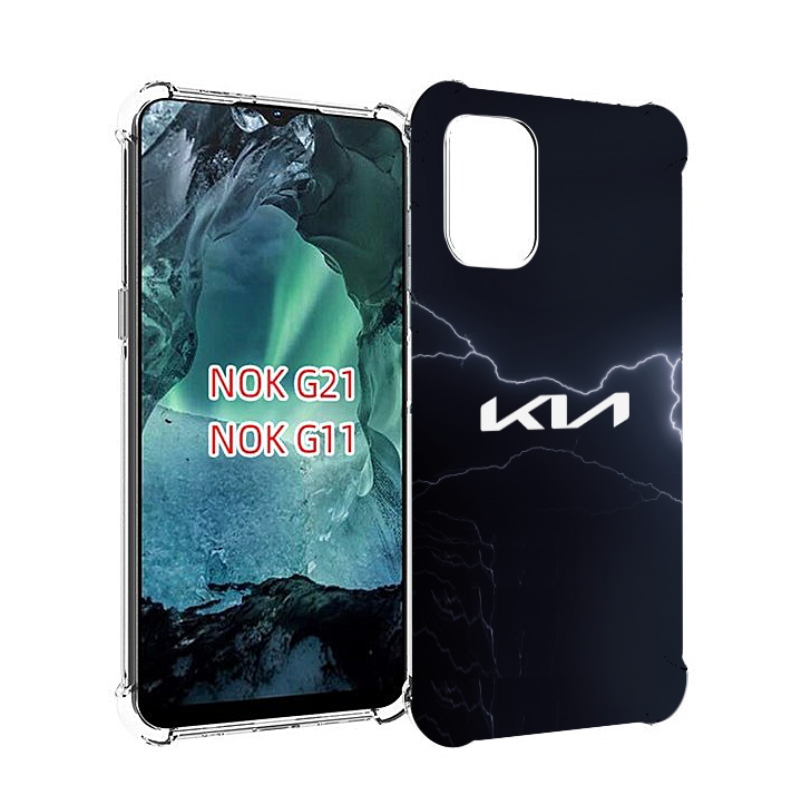 

Чехол Mypads Kia 2 Для Nokia G11/G21, Прозрачный, Tocco