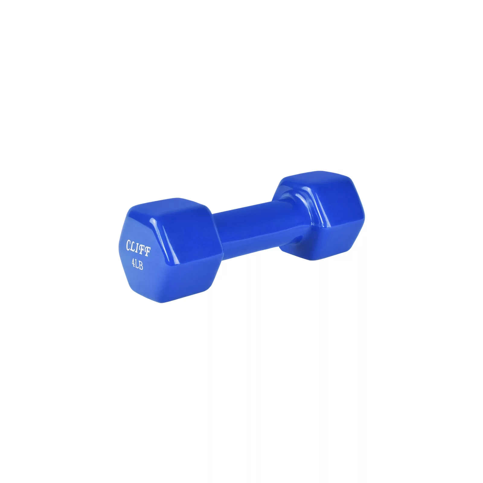

Гантели CLIFF 2шт. цельнолитая CLIFF, обрезиненные 1,8 кг 4LB, Синий
